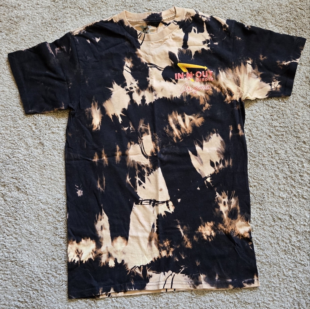 2018 Arizona Custom Tie Dye In N Out Shirt